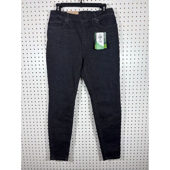L.L Bean woman’s flex pull on jeans size 12 - Picture 1 of 11